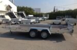 Remorque Plateau Roues ExtÉrieures Lider Robust – Ptac 3500 Kg – 450 X 190 Cm – 2 Essieux FreinÉs – Image 12