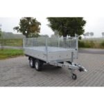 Benne Debon – PW1.2 Lux – Ptac 2000KG – 2 Essieu FreinÉ – 300 X 160 X H30 Cm – Image 7