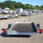 Plateau 1 Essieu Abaissable Humbaur – 310 X 170 X H15 Cm – Ptac : 1300 Kg