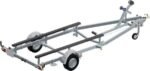 Porte Bateau Immergeable Sun Way – D2411 – Ptac : 1000 Kg – Kit Multi Rouleaux – 1 Essieu FreinÉ – Image 2