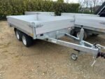 Remorque Benne Saris – K1276 – 276 X 170 Cm – Ptac : 2700 Kg – 2 Essieux – FreinÉe – Image 2