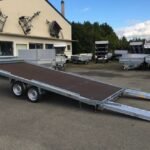 Remorque Mi – Porte-engin / Mi – Plateau – Ptac 3500 Kg – 506 X 215 Cm
