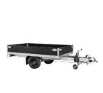 Remorque Benne Saris – K1356 – 356 X 184 Cm – Ptac : 2700 Kg – 2 Essieux – FreinÉe – Pompe Manuelle