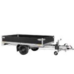 Remorque Benne Saris – K1356 – 356 X 184 Cm – Ptac : 2700 Kg – 2 Essieux – FreinÉe – Pompe Manuelle