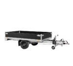 Remorque Benne Saris – 306 X 184 Cm – Ptac : 2700 Kg – 2 Essieux – FreinÉe – Image 12