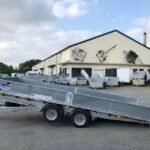 Remorque Plateau Basculant – Ifor Williams – CT166 – 487 X 198 Cm – Ptac : 3500 Kg