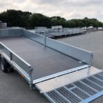 Remorque Plateau Basculant – Ifor Williams – CT167 – 487 X 225 Cm – Ptac : 3500 Kg