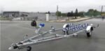 Porte Bateau Immergeable Sun Way – D2415 – Ptac : 1500KG – Kit Rouleaux – 1 Essieu