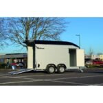 Remorque Fourgon EN Aluminium + Porte LatÉrale Debon C700 Roadster – Ptac : 2600 Kg – 376X179XH200 Cm – Image 14