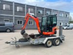 Kubota KX 019-4 + 3 Godets + Remorque – Image 14