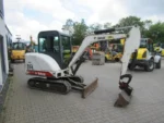 BOBCAT 334, 3,4T + 3 GODETS