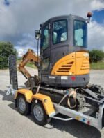 CASE CX26C + 3 GODETS + REMORQUE – Image 16