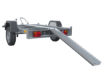 Remorque moto 1 rail UNITRAILER – Timon rabattable – Image 5