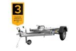 Remorque moto 1 rail UNITRAILER – Timon rabattable – Image 3