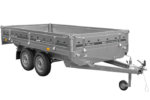 Remorque 2 essieux UNITRAILER SOLID 300/2 750 kg