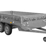 Remorque 2 essieux UNITRAILER SOLID 300/2 750 kg