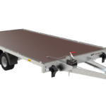 Remorque plate basculante UNIPLAT 4020S P – PTAC 2700 kg