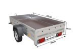 Remorque voiture simple essieu Garden Trailer 230 FD – PTAC 500/750 kg – Image 7