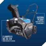 Souffleuse à neige sans fil Mastercraft 2 x 20 V avec batterie PWR POD 5,0 Ah – Image 4
