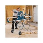 Scie radiale Bosch GCM12GDL + GTA2500W – 2000 W, Onglet et Précision – Image 3