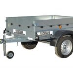 Remorque bagagère AB160 – 500 kg caisse basculante