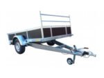 Remorque TRELGO TRIGANO RB 2514 F130 Freinée – Simple essieu – PTAC jusqu’à 1300 kg