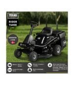 Tondeuse Autoportée Rider Thermique 76 Cm, Moteur 432 Cc, Mulching + Éjection – Texas Rider 7600E – Image 9