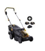 Tondeuse Mulching 2 Batteries 20V Lame 37cm Bac 40l Texas LMX2037