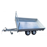 Remorque Tri-Benne Électrique KIPPER – PTAC 2700 kg – 310 x 186 cm – Image 5