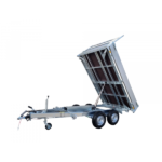 Remorque Tri-Benne Électrique KIPPER – PTAC 2700 kg – 310 x 186 cm – Image 4