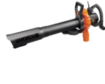 Souffleuse, aspirateur et déchiqueteuse électriques à feuilles WORX, WG518 12 A