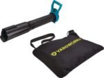 Souffleuse et aspirateur à feuilles électrique Yardworks, 12 A, 400 pi3/min, noir – Image 4